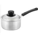 Yoshikawa 吉川 SJ3319-YSK0010 COOK EASY系列 16cm 不鏽鋼單柄煲 (連蓋)